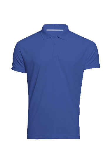 SPORT POLO PIQUE MAN royal